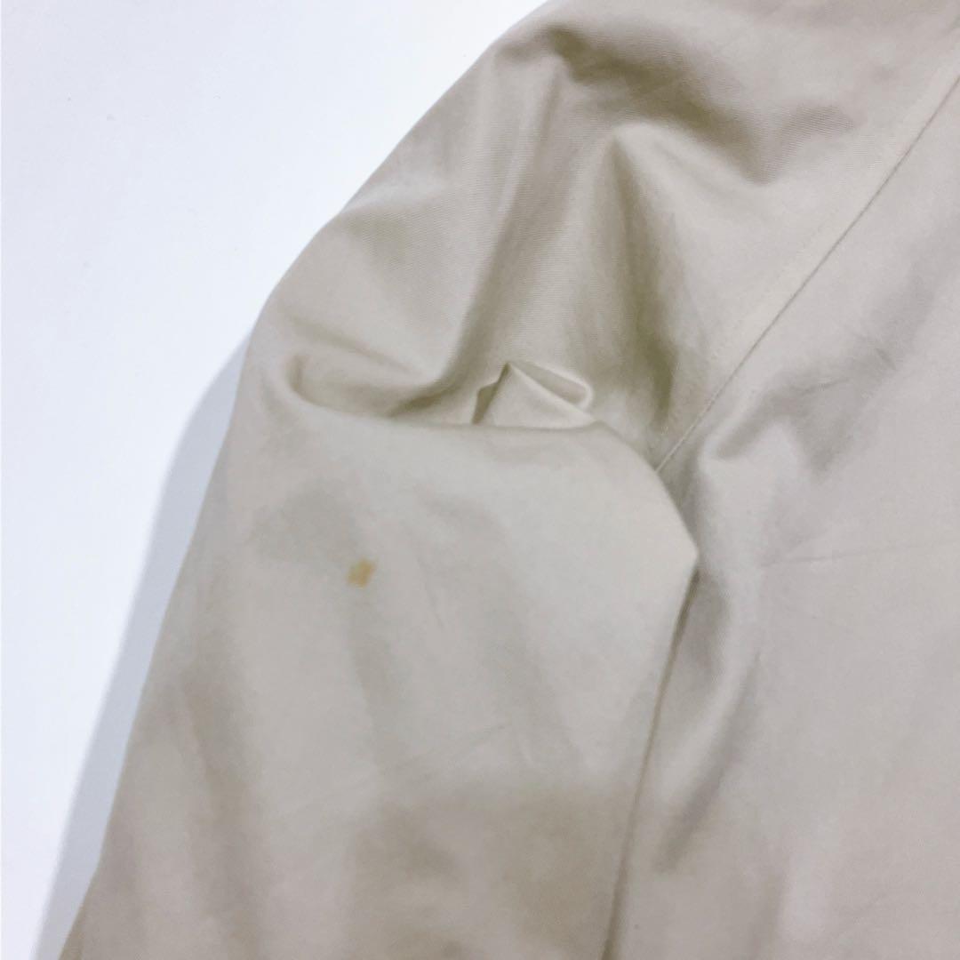 【逸品】バーバリーズ　ロングステンカラーコート　ライトベージュ　L相当