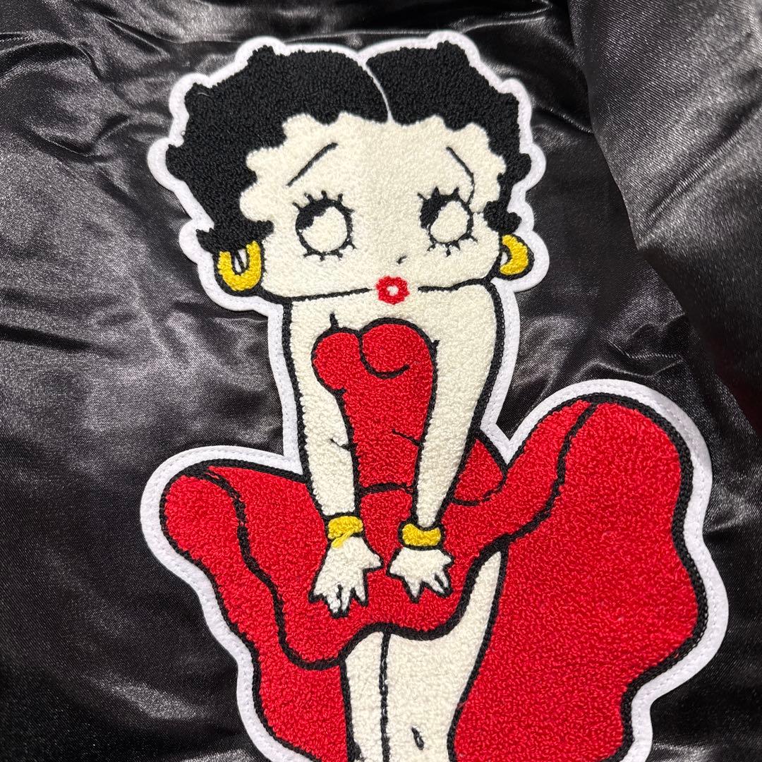 美品 XL supreme betty 黒ジャケット