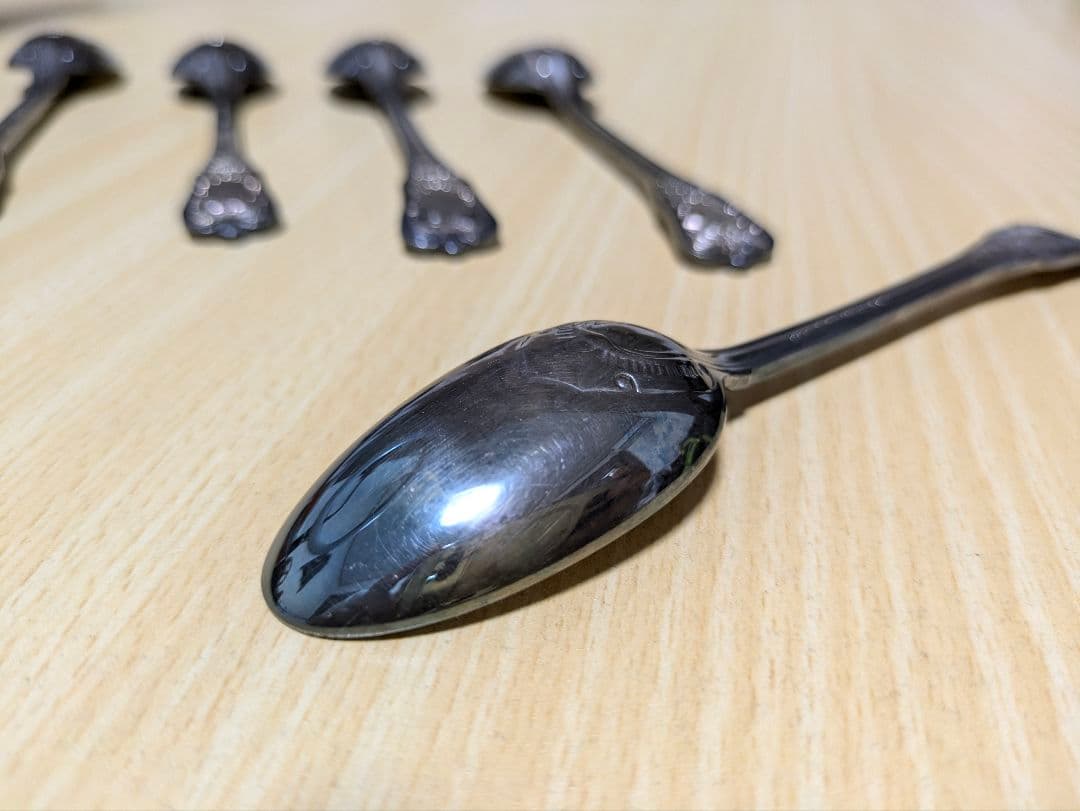  GENSEN ジョージジェンセン スプーン 5本セット シルバー