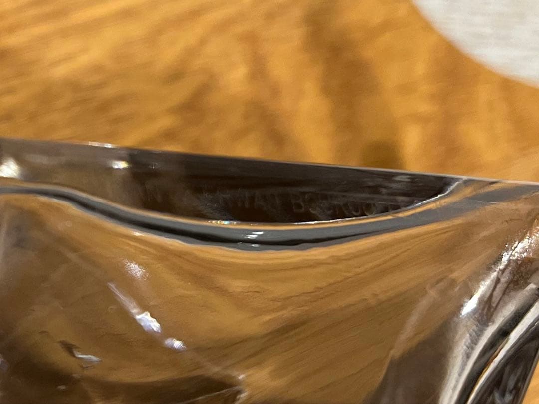 【廃番】イッタラ　Ruuts ルーツ　フラワーベース　クリア　デザート　2個