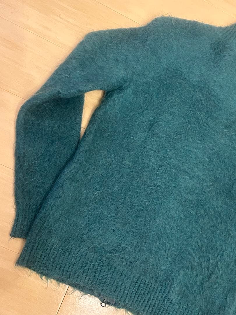 Needles ニードルス　Zipped Mohair Cardigan モヘア