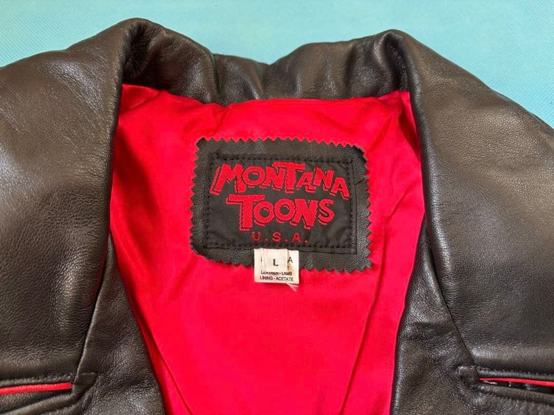 【希少】Betty Boopベティ・ブープ レザーライダースジャケット新品 L