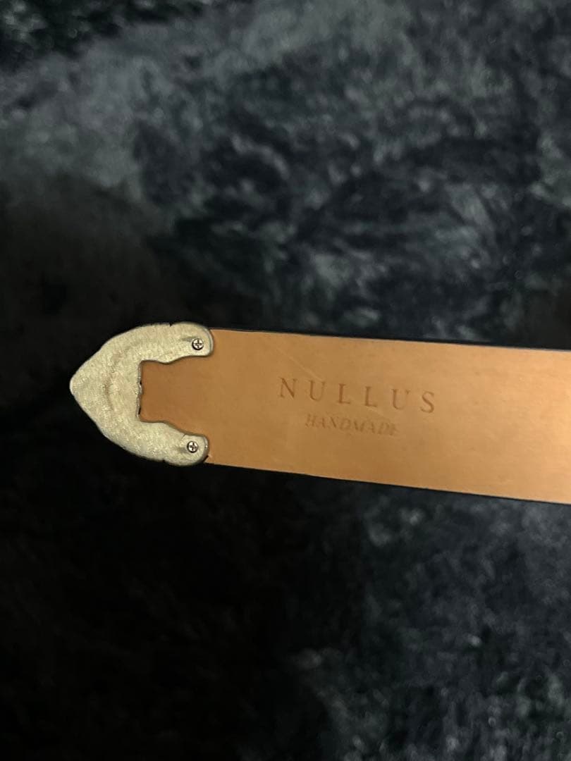 小物 NULLUS SILVER FILLED KUNCKLES BELT