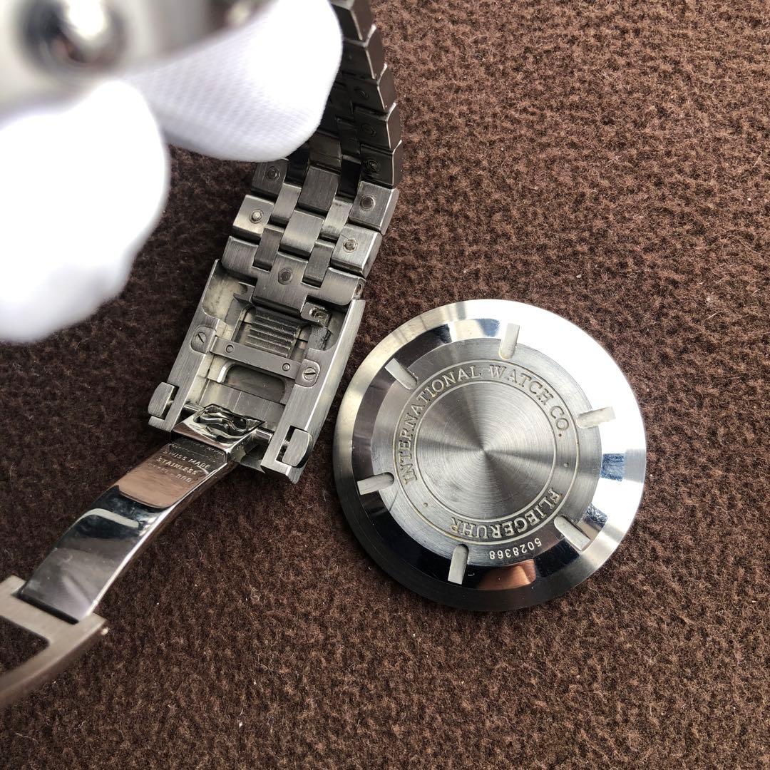 IWCパイロットウォッチ交換用ジェネリックケース風防ブレスのセット(オマケ付き)