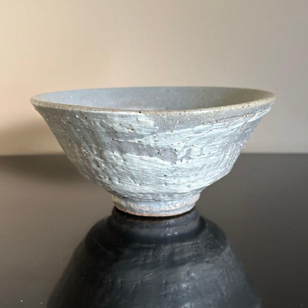 池順鐸作 韓国人間文化財 高麗陶窯 共箱・共布・栞付き 1客