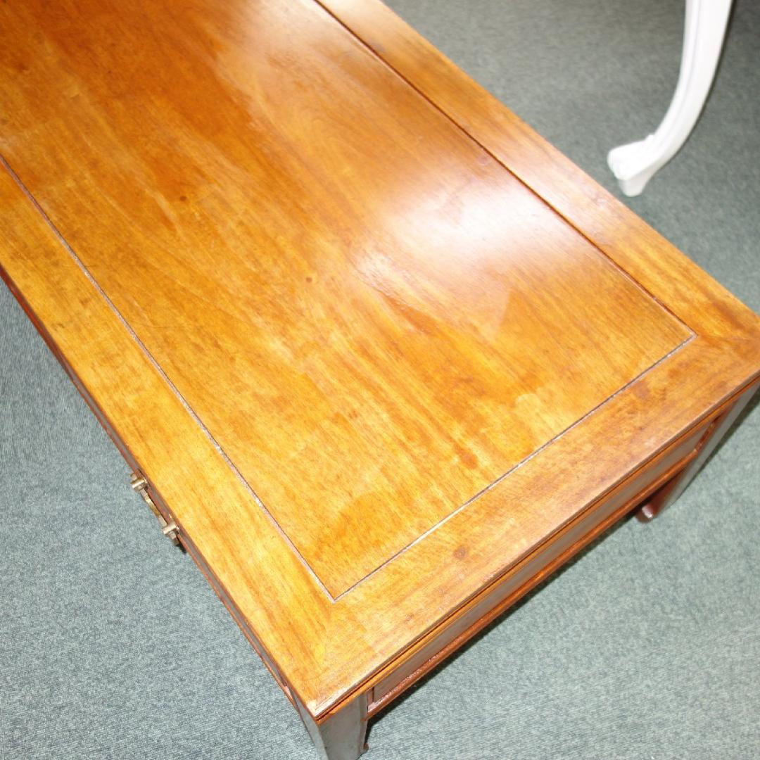 アンティークローテーブル　大型　アンティーク雑貨店舗　什器　展示台　ローテーブル