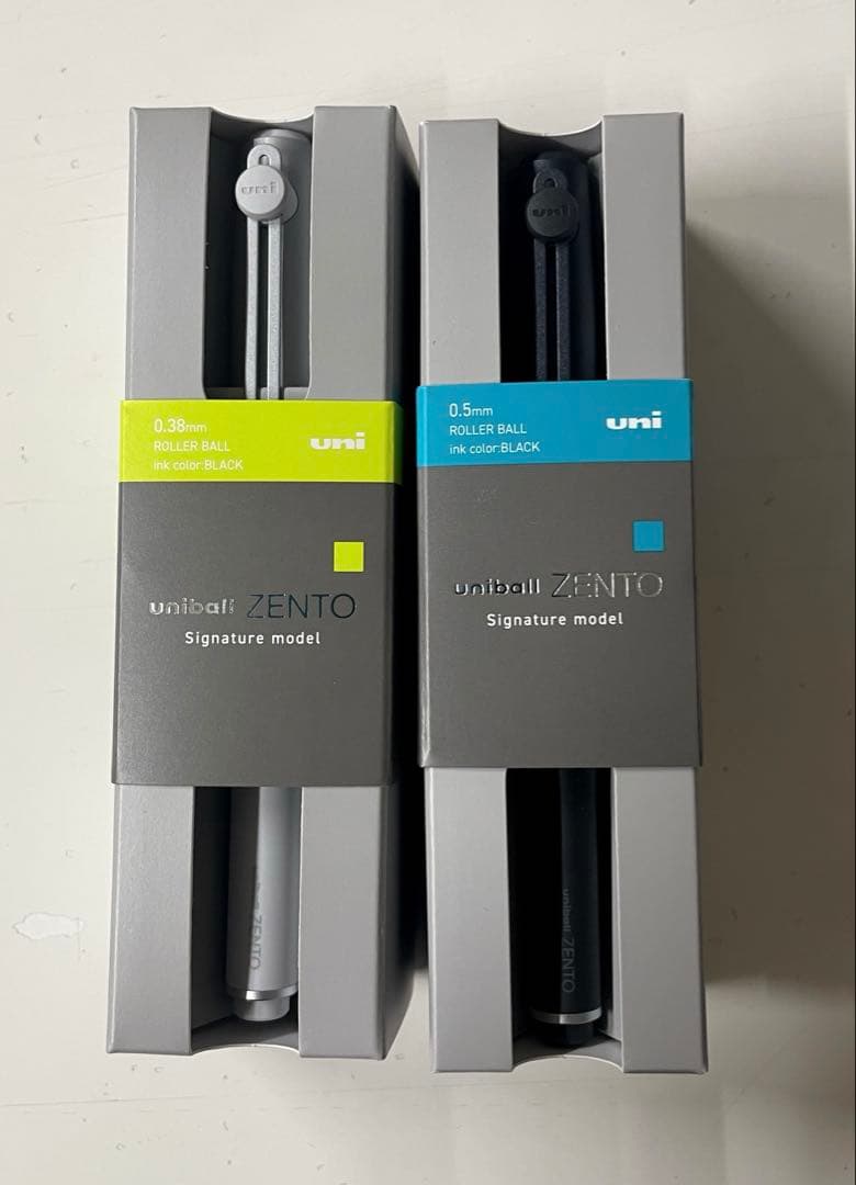 uni ZENTO Signatureモデル ボールペン 2本セット