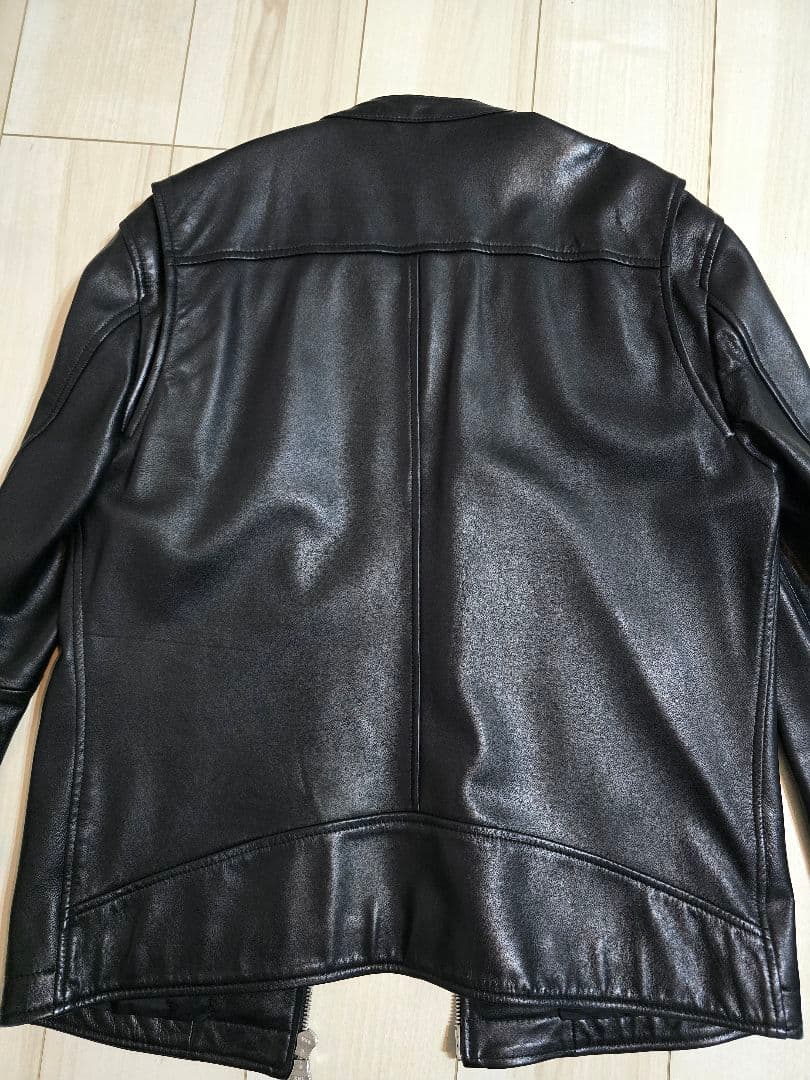 United Tokyo シングルラムレザーライダースジャケット XL 4