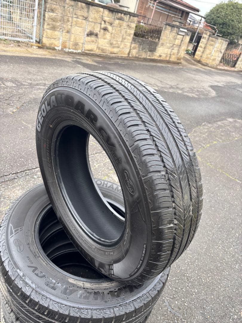 215/70R16 ヨコハマ ジオランダCV G058 サマータイヤ2本セット