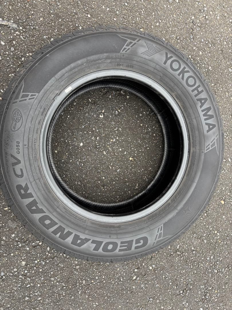 215/70R16 ヨコハマ ジオランダCV G058 サマータイヤ2本セット