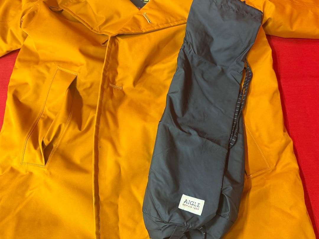 AIGLE エーグル ダウンコート GORE-TEX タグ付き未使用 ファー付