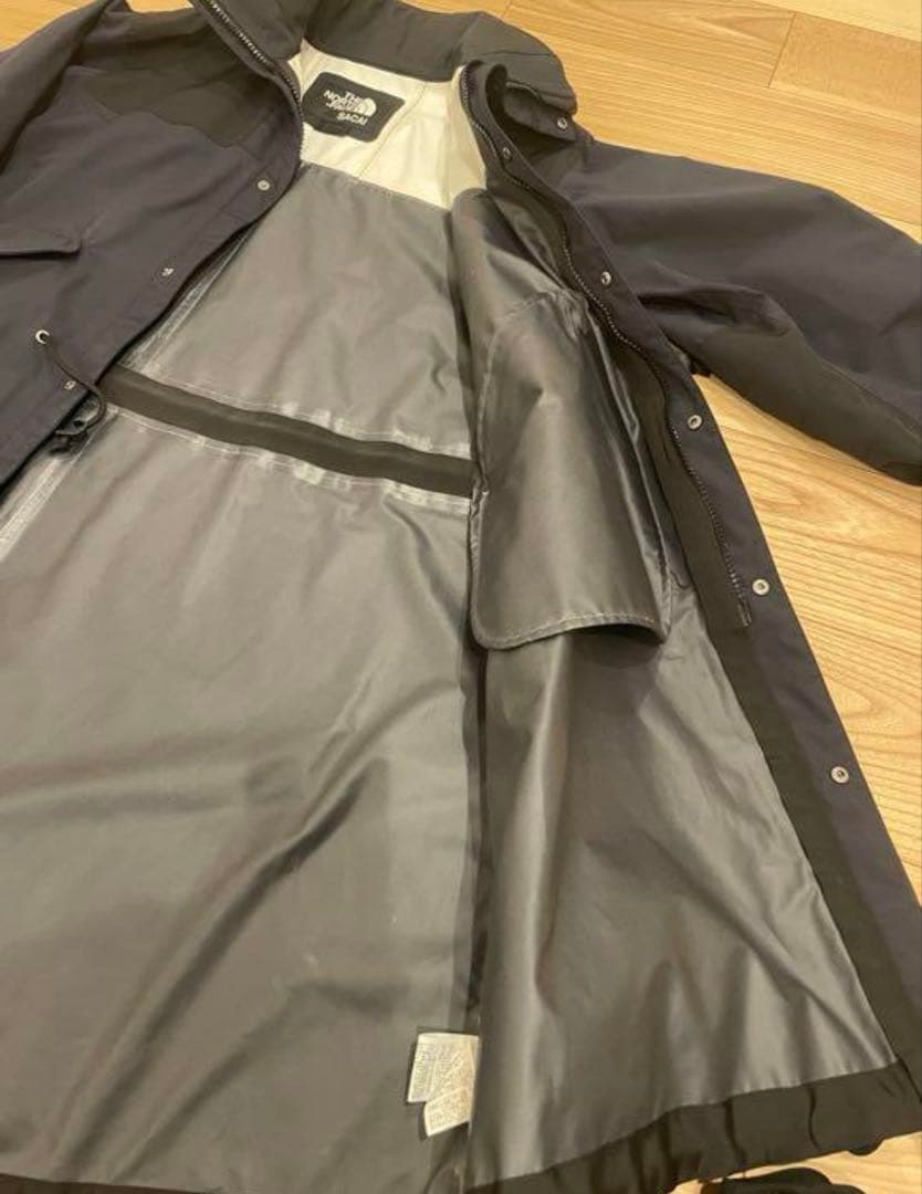 The North Face ×sacai マウンテンパーカー ネイビー