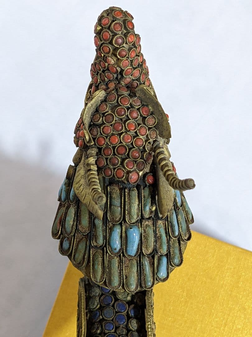 ♦中国 景泰藍？琺瑯彩 龍 置物飾り 七宝焼 古玩 古美術品 美術品 骨董品