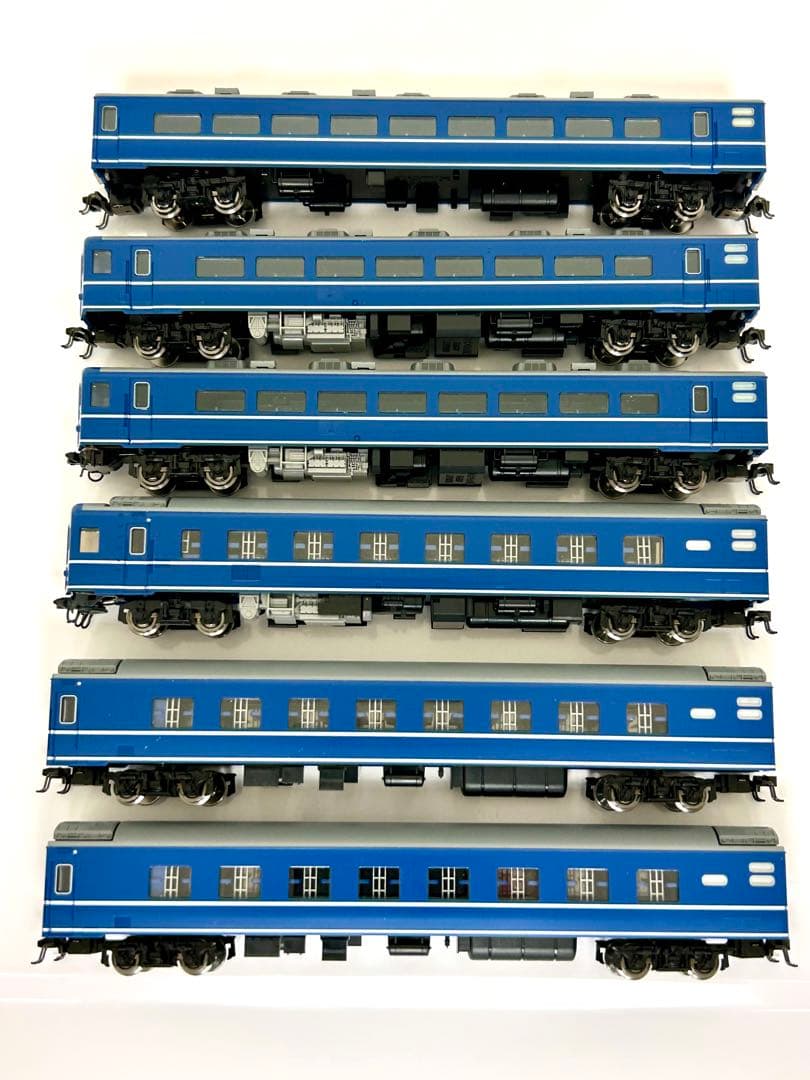 鉄道模型　14系500 客車　ブルートレイン　6両