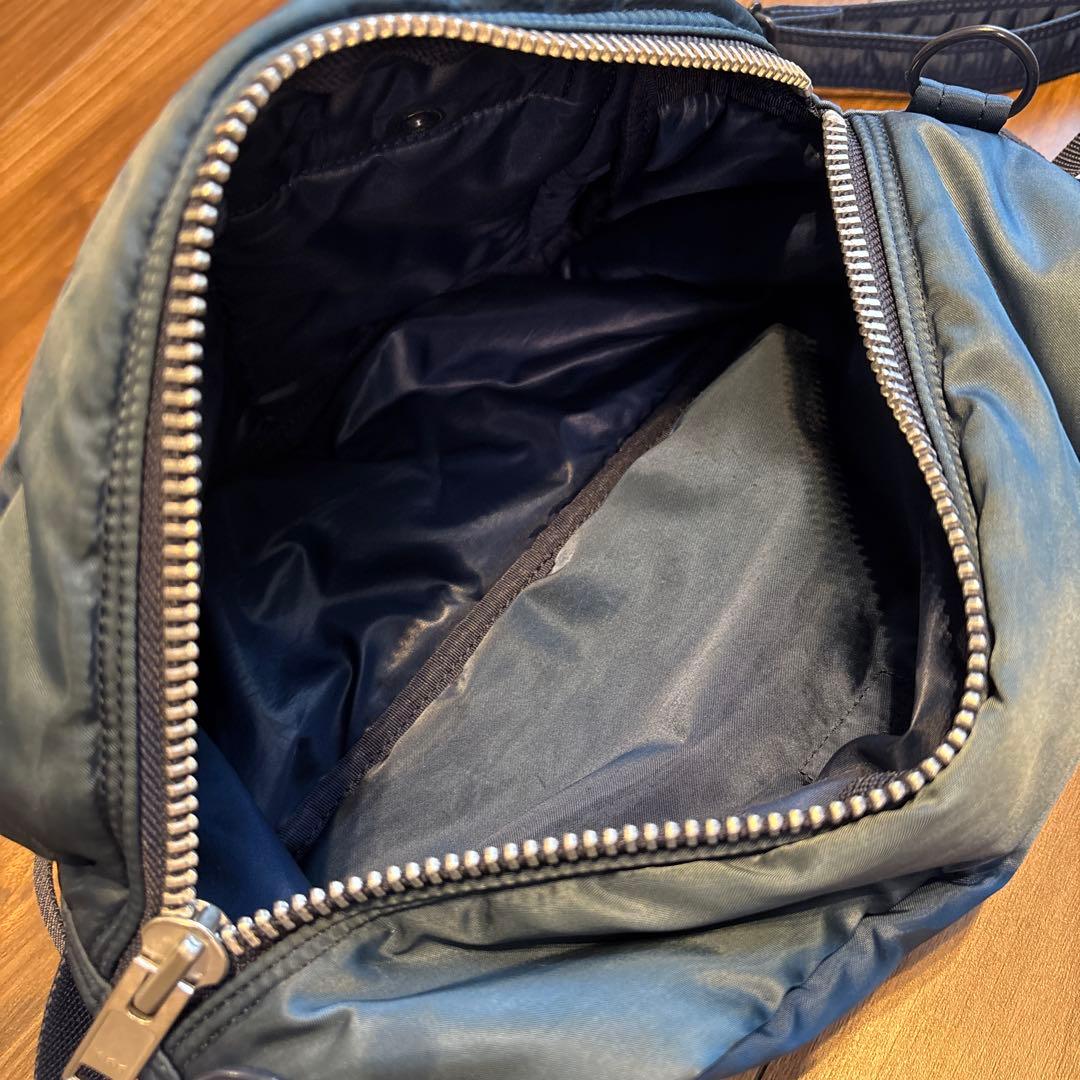 PORTER × BEAMS/40th別注 INDIGO WAIST BAG