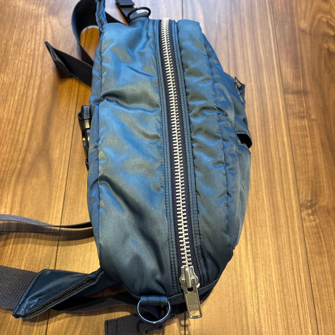 PORTER × BEAMS/40th別注 INDIGO WAIST BAG