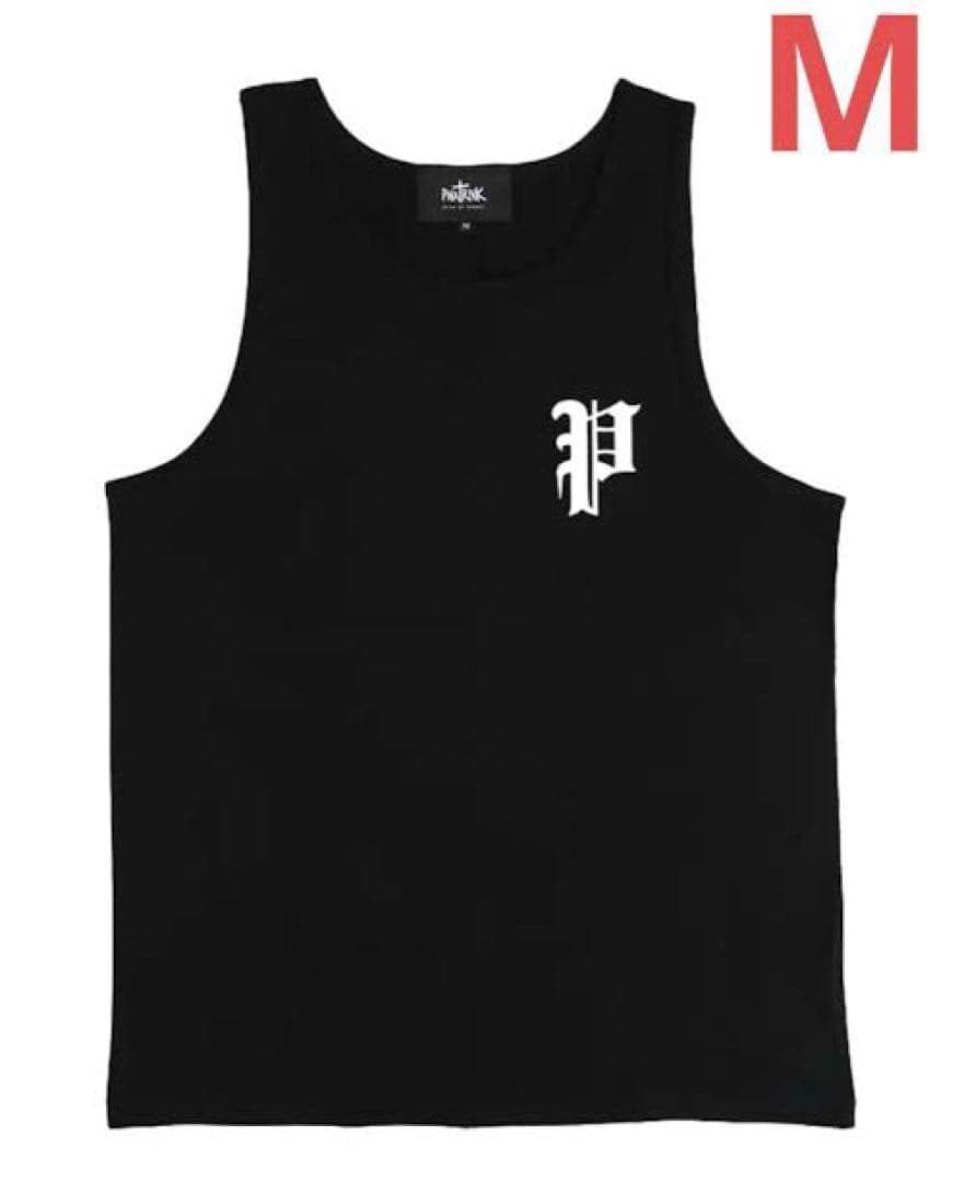 ファットランク　PHATRNK pロゴ　タンクトップ　黒　M