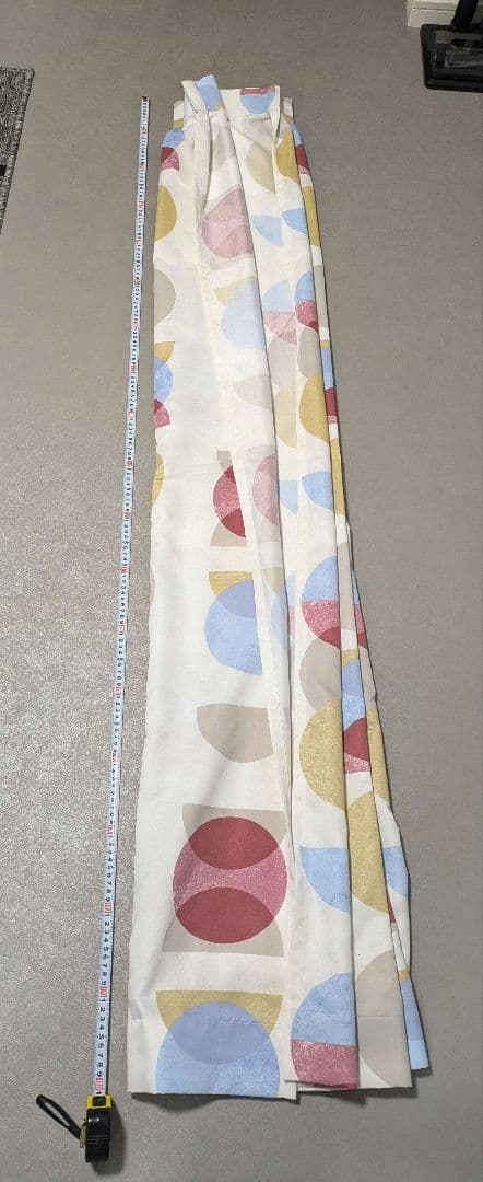 【びっくりカーテン】掃き出し窓用 両開きカーテン 262cm×181cm