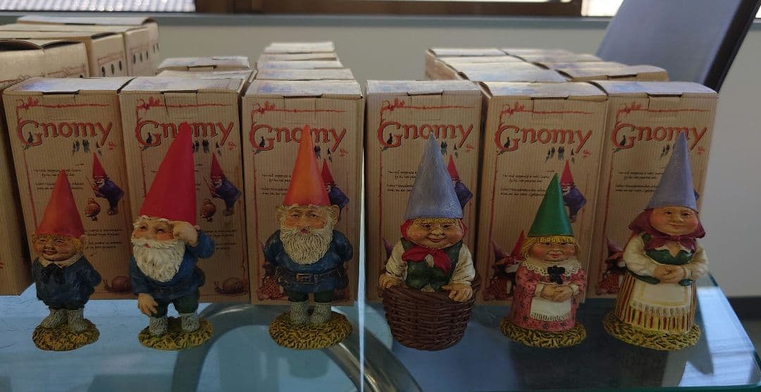Gnomy 庭の小人像セット