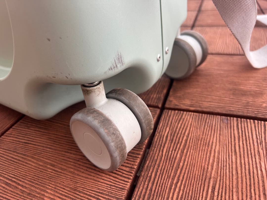 むむ　ジェットキッズ BY ストッケ ベッドボックス（グリーン） 中古