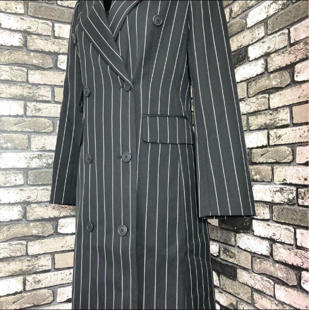 未使用✨Vivienne Westwood ウール ストライプ コート