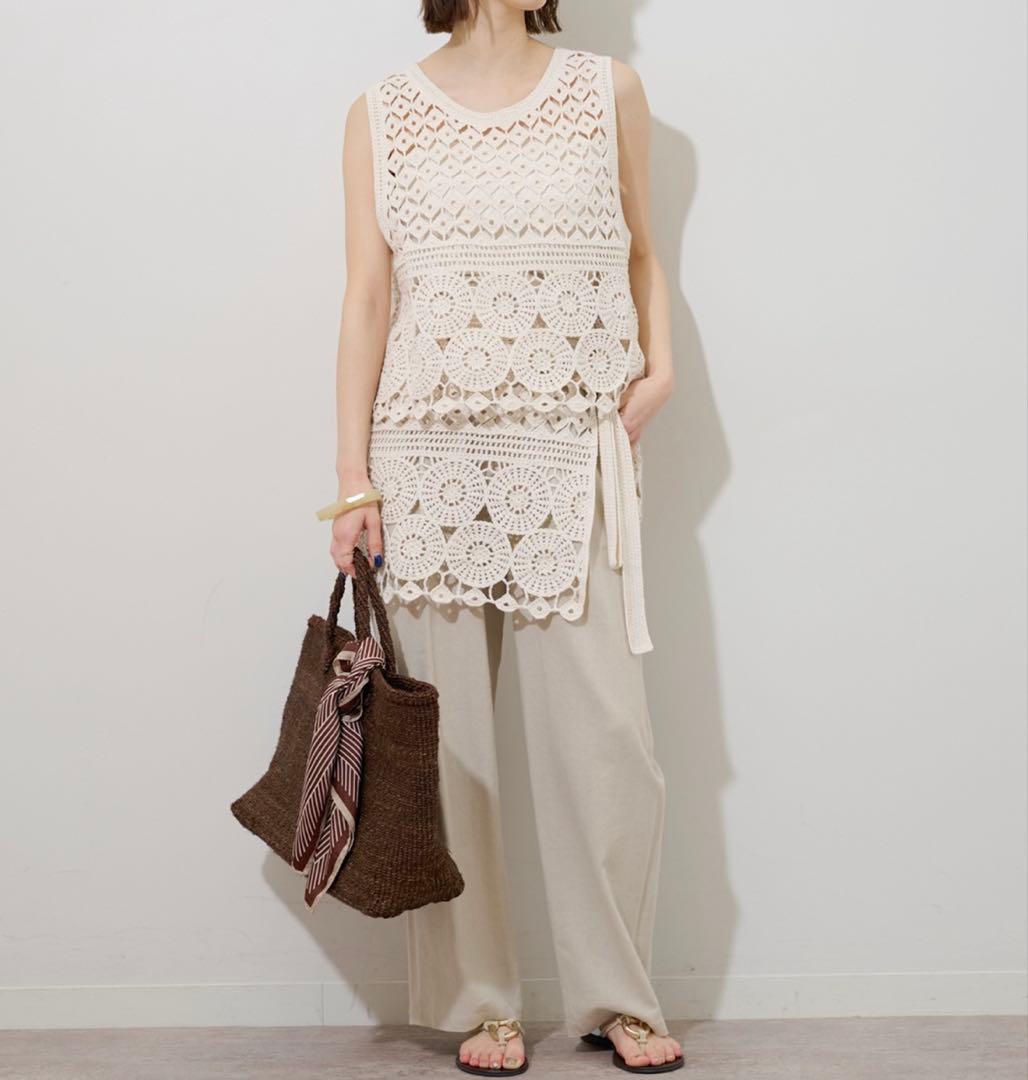 JOURNAL STANDARD relume クロシェ レース ラップスカート