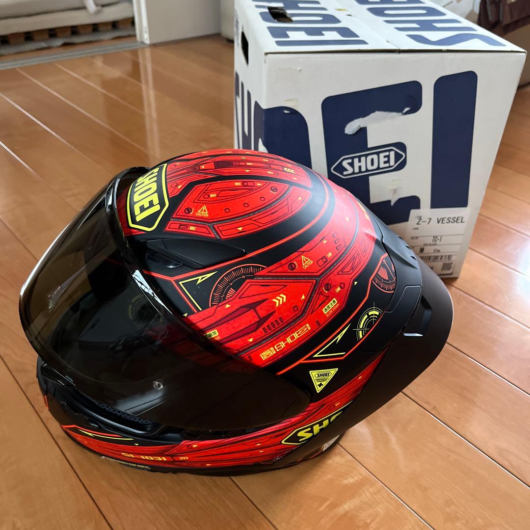 SHOEI Z-7 VESSEL ヴェッセル Mサイズ スポイラー付