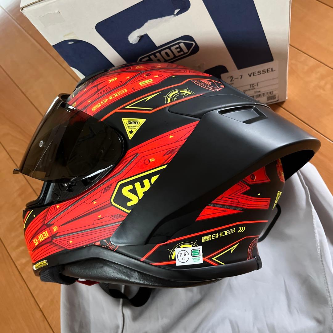 SHOEI Z-7 VESSEL ヴェッセル Mサイズ スポイラー付