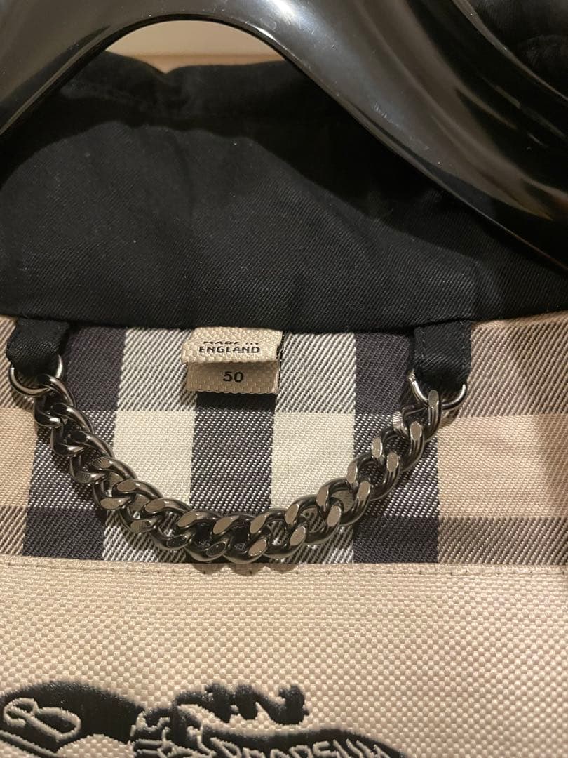 専用Burberry ブラック トレンチコート　ケンジントン　ミッド50 美品
