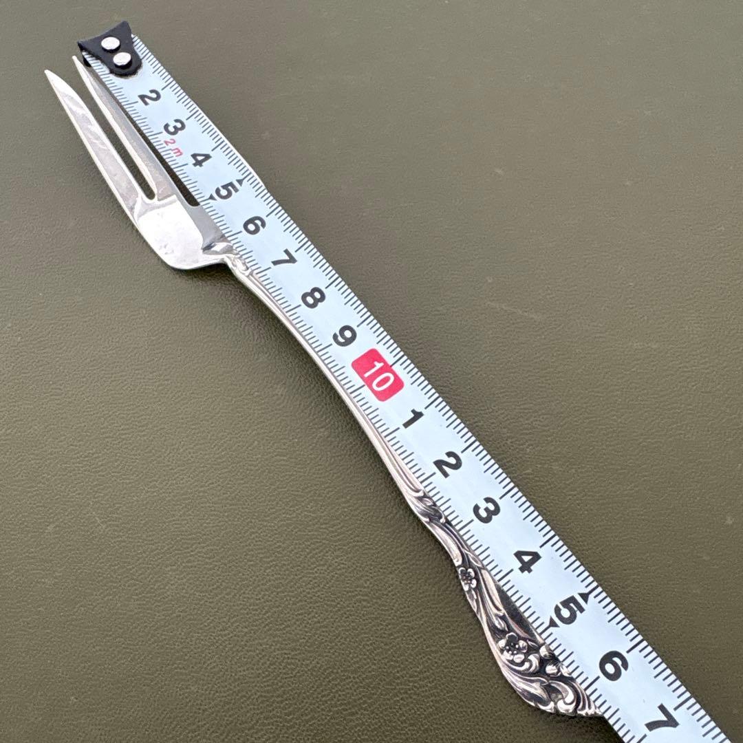 ビンテージ　ALVIN STERLINGフォーク　Chateau Rose 純銀