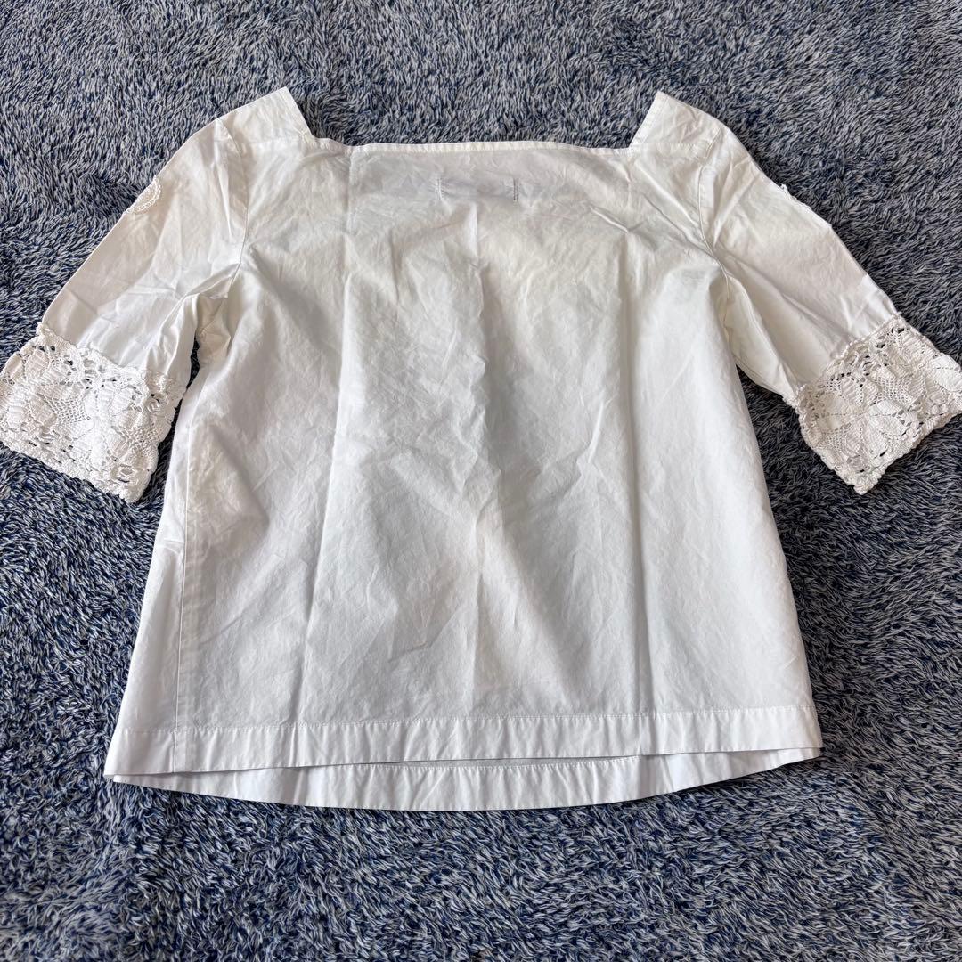tricot COMME des GARCONS　レースブラウス　半袖