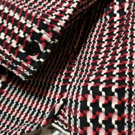 美品 R.J.B フラットヘッド グレンチェックシャツ 美品