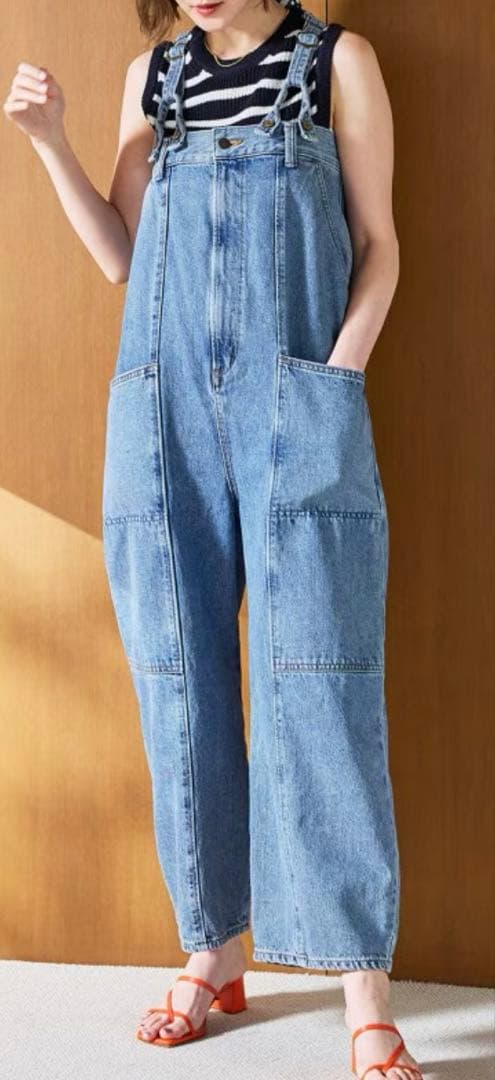 atelier SOMETHING W KNEE SALOPETTE】サロペット