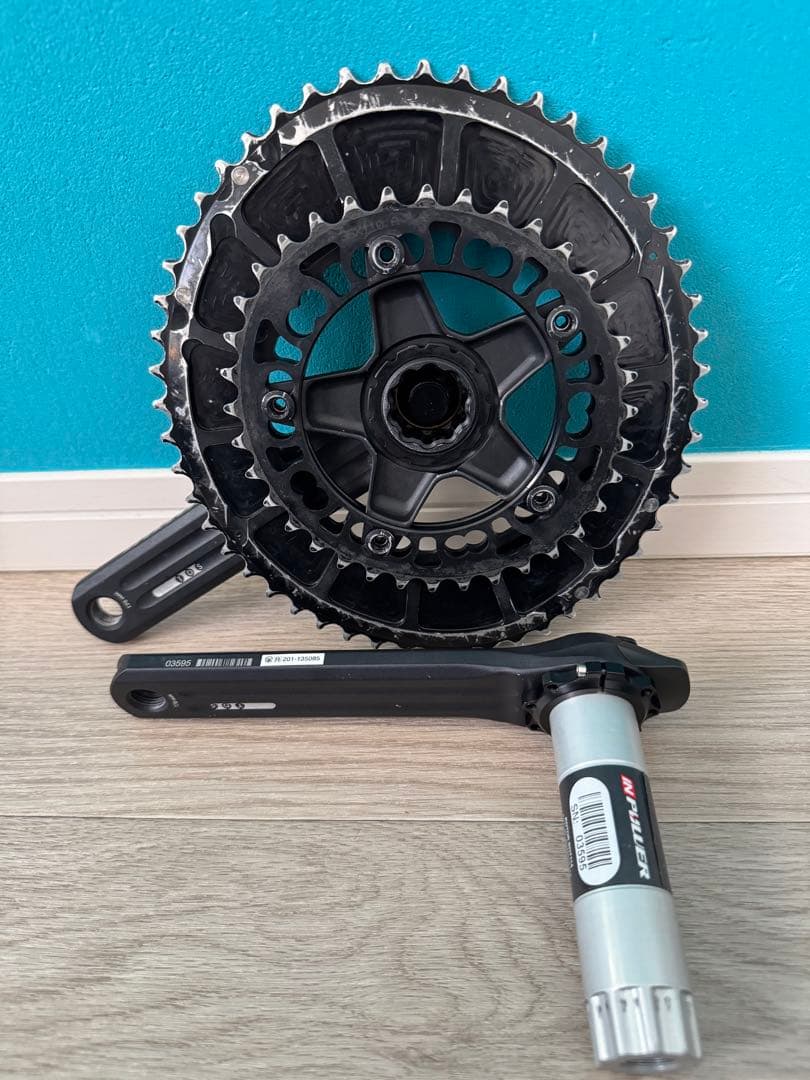 パワメROTOR INPOWER Q-RINGS クランクセット 52/36