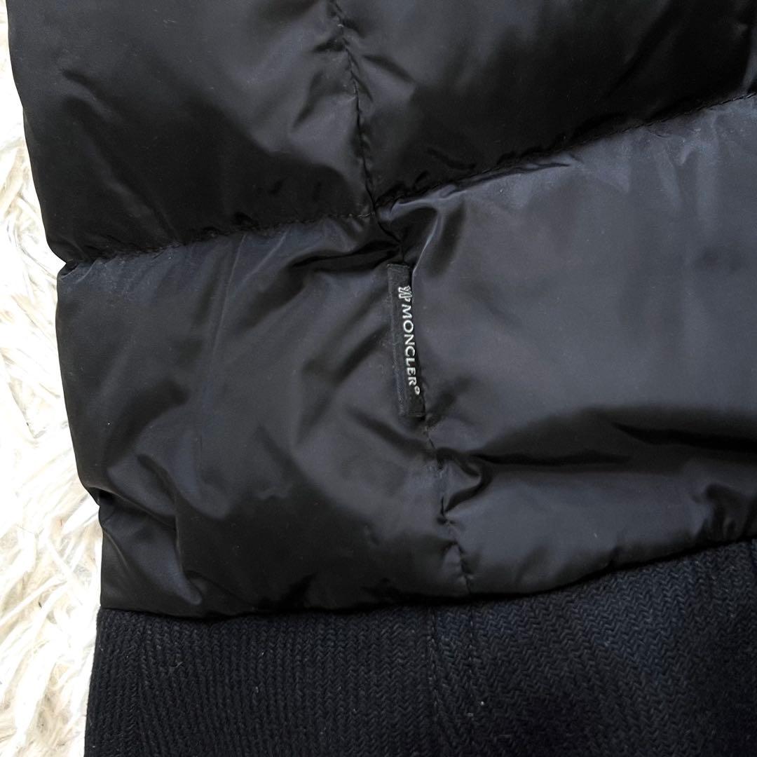 中古良品 モンクレール 00 ヴィバーナム QRコード鑑定済 ブラック ネセア