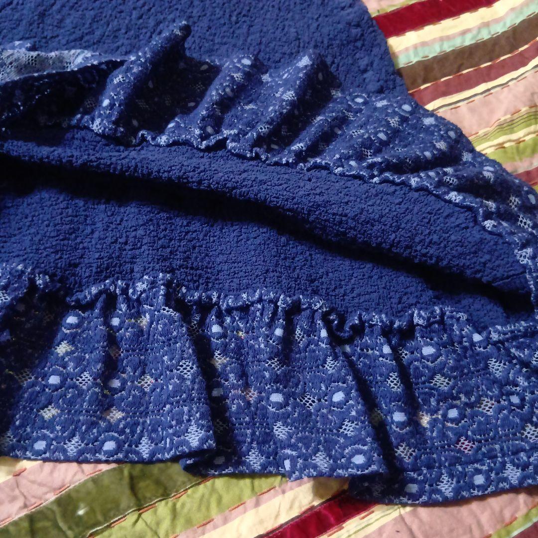 me ISSEY MIYAKEカリフラワー　スカート　イッセイミヤケ　紺色