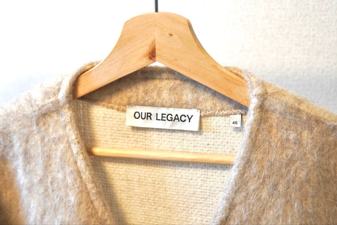 【最終価格】OURLEGACY モヘア カーディガン