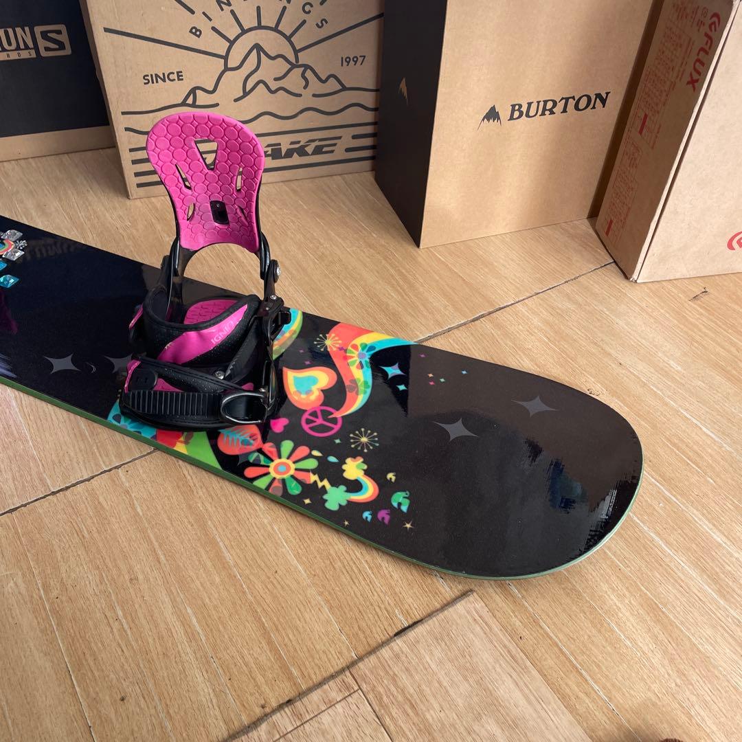 SALOMON×IGNIO　サロモン　バインディング付　スノーボードセット