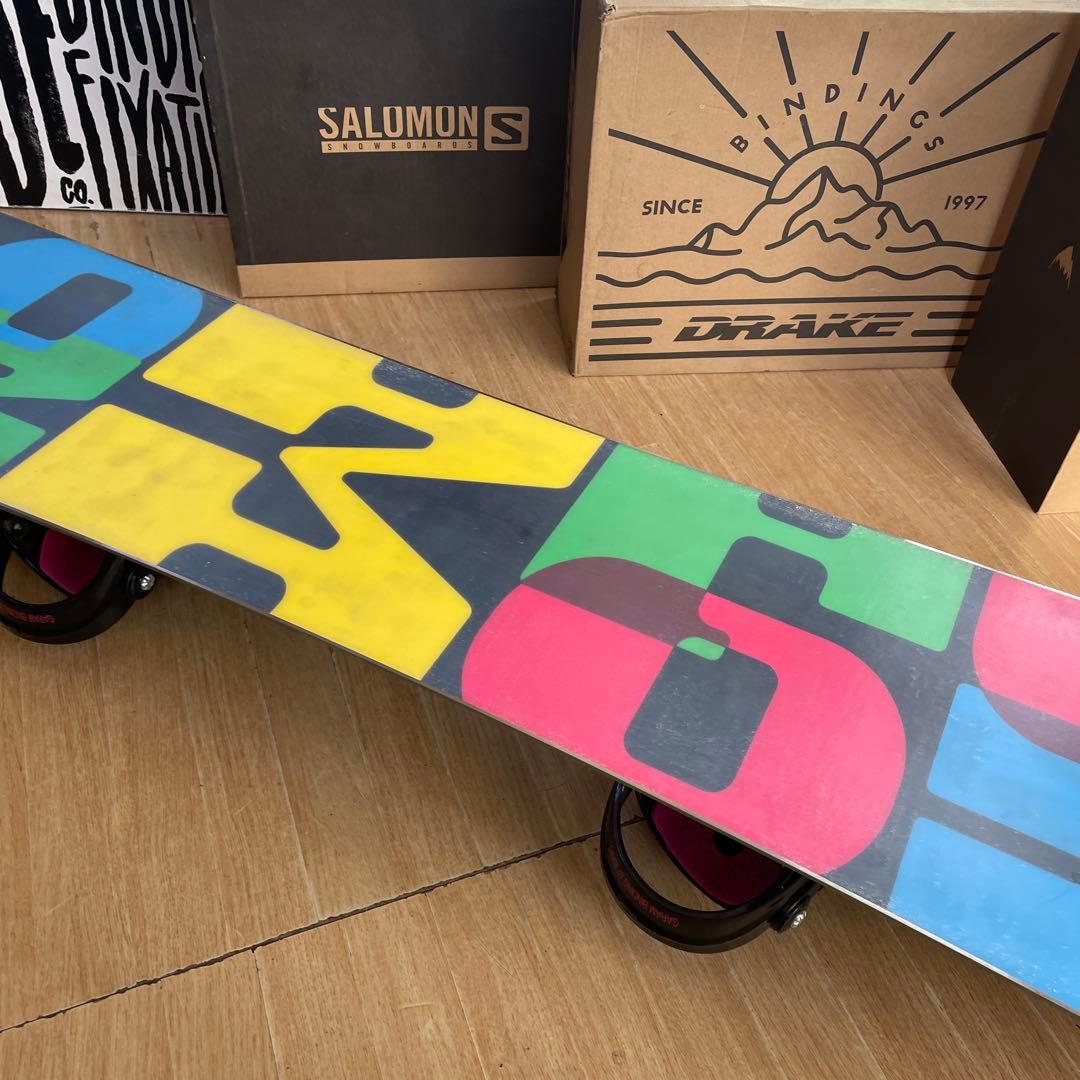 SALOMON×IGNIO　サロモン　バインディング付　スノーボードセット