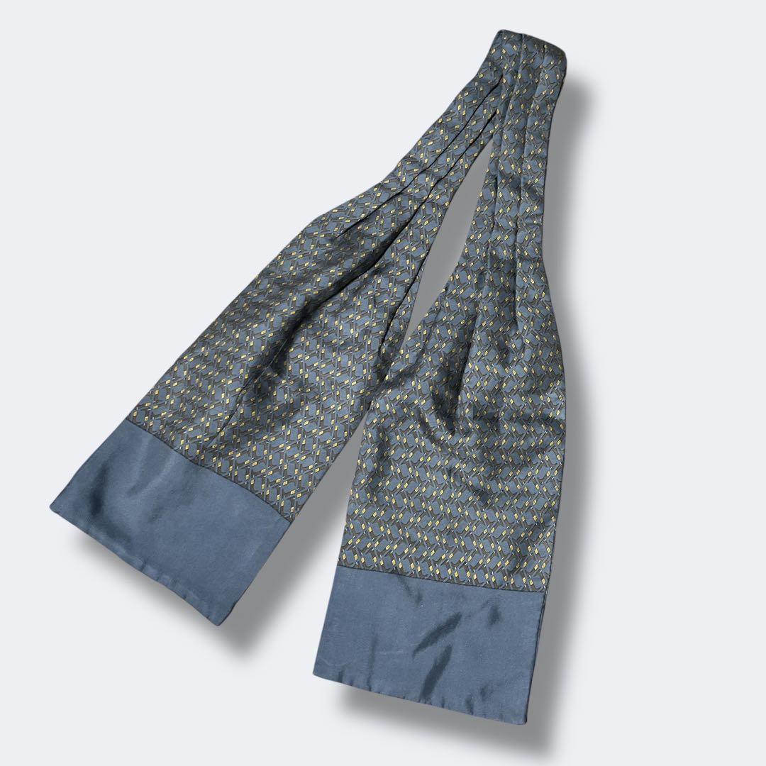HERMÈS エルメス アスコットタイ シルク スカーフ