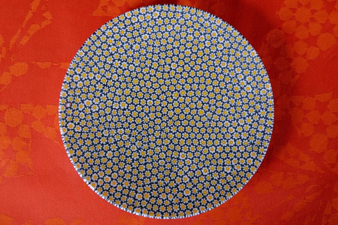 エルコーレ・モレッティ ミルフィオリ プレート 皿 ガラス 江波冨士子 田子美紀