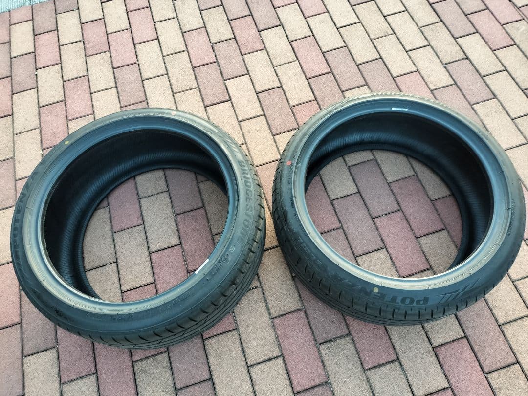 た*く様 25年製 新車外しタイヤ 235/40R19 265/35R19 各2