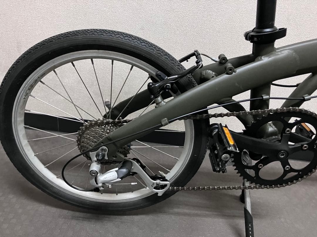 DAHON mu 8速　自家塗装