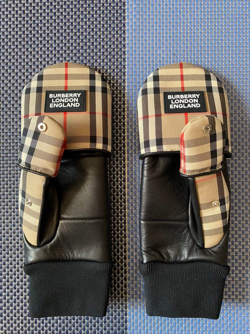 R*o様 Burberry Londonチェック柄 2wayグローブ