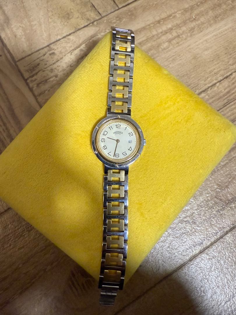 Vintage HERMES エルメス　クリッパー　腕時計