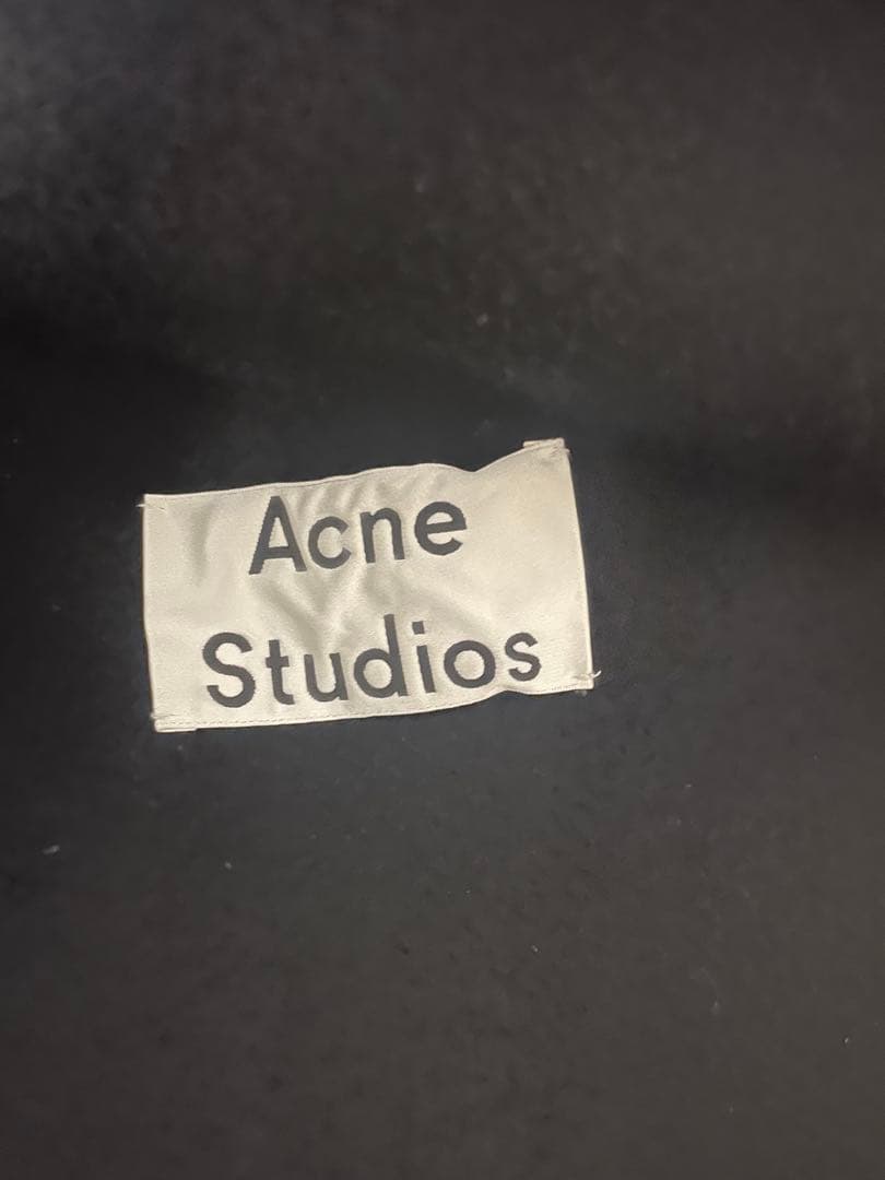 Acne studios アクネストゥディオズ 17 aw コート ウール　黒