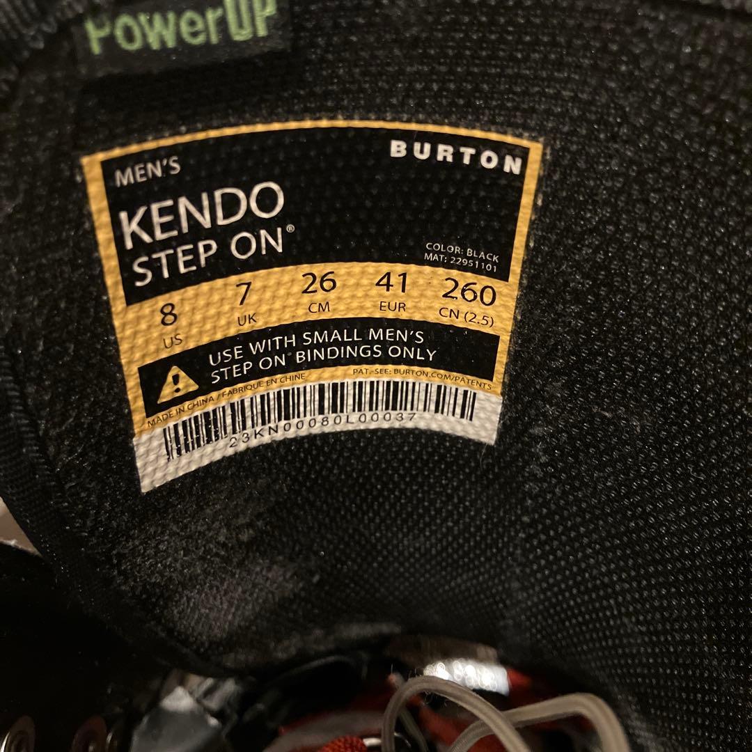 スノーボード BURTON KENDO STEP ON 26cm