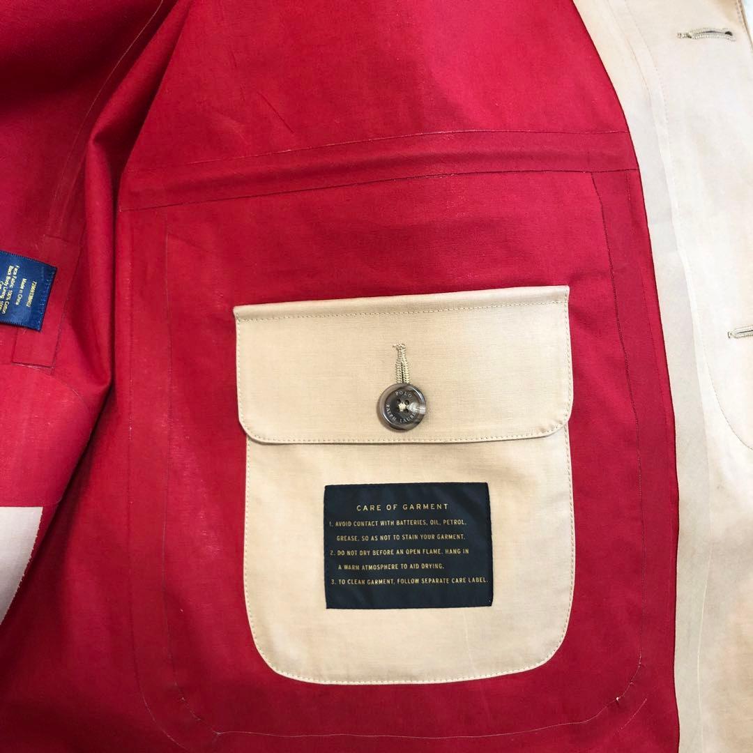 POLO RALPH LAUREN　ゴム引きステンカラーコート