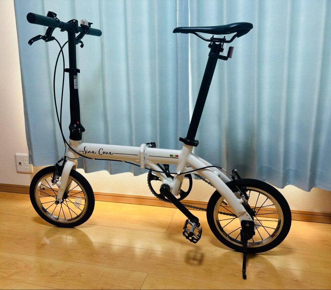 【愛知】SINA COVA 折りたたみ自転車 6.8kg