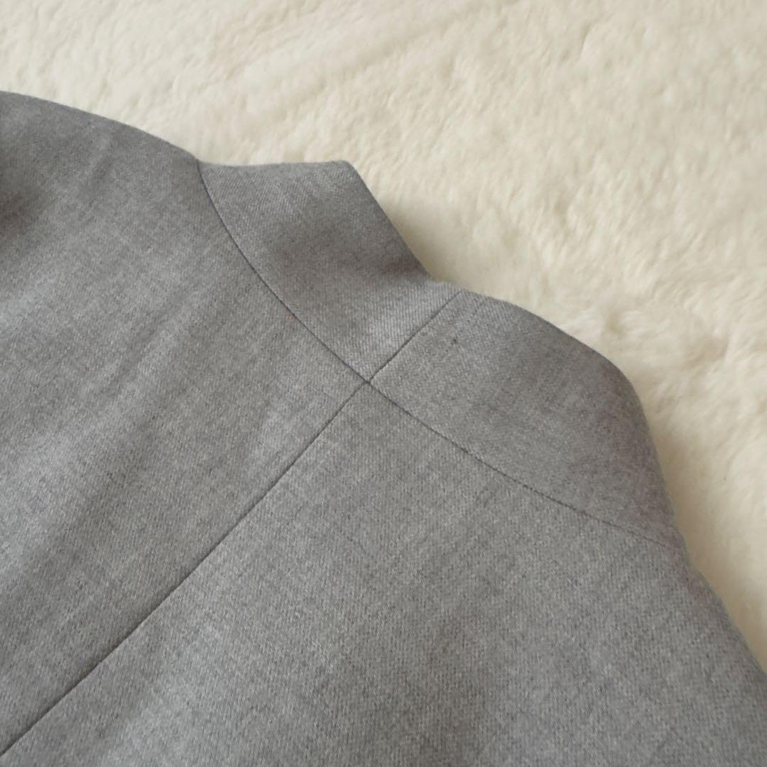 theory luxe パンツセットアップ　フォーマル　ビジネス　グレー　40
